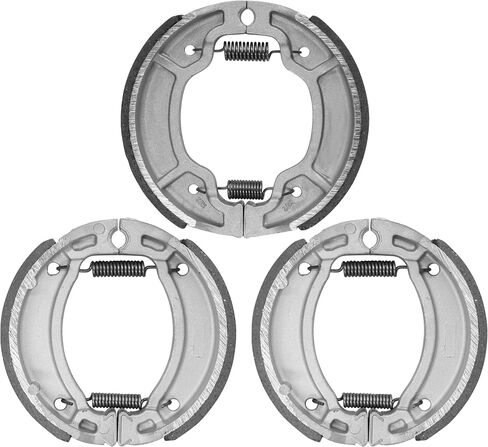 Caltric Front & Rear Brake Shoes Compatible with Yamaha Tw200 Tw-200 Tw200E Trailway 200 1992-1999 in Saudi Arabia