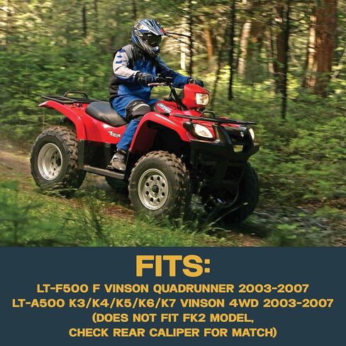 Suzuki Vinson Quadrunner LTF/LTA 500 2003-2007 مجموعة فرامل السيراميك الأمامية والخلفية in Saudi Arabia