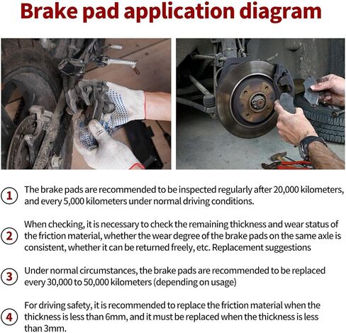 Road Passion Front Brake Pads for HARLEY Dyna Series (All Models with Single Rotor)2000-2007/Dyna FXD Super Glide2000-2003/FLST/FLSTi Heritage Softail2006/FLSTC Heritage Softail Classic2007 in Saudi Arabia