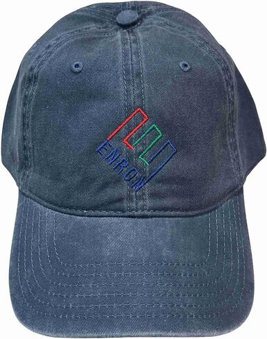 Enron Hat 2212 - غطاء تاريخ الشركات القابل للتعديل المطرز in Kuwait