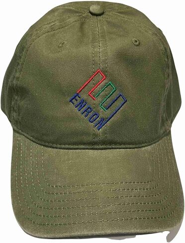 Enron Hat 2212 - غطاء تاريخ الشركات القابل للتعديل المطرز in Kuwait