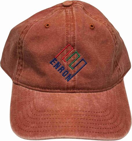 Enron Hat 2212 - غطاء تاريخ الشركات القابل للتعديل المطرز in Kuwait