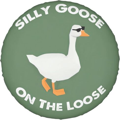 Funny Silly Goose Tire Cover Wheel Protectors Waterproof Wheel Covers Universal Fit for RV SUV Truck Camper Travel Trailer Accessories 15 inch in Kuwait