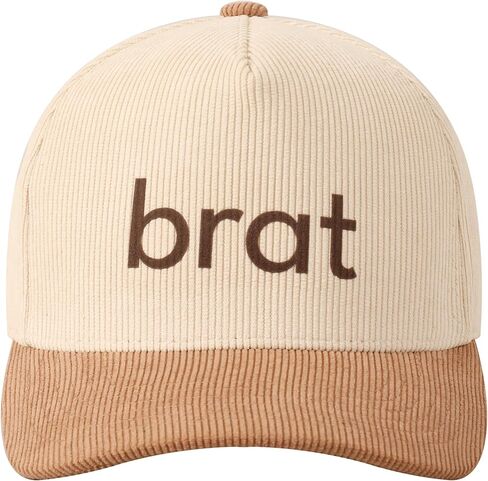 MIRMARU Vintage Novelty Heat Pressed Two-Tone Cotton Corduroy Trucker Baseball Cap for Men & Women in Saudi Arabia