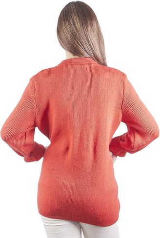 ألباكا صوف سترة النساء | الألبكة صوف كارديجان النساء | سترة الألباكا الناعمة الدافئة وخفيفة الوزن | سترات الألبكة النساء in Kuwait