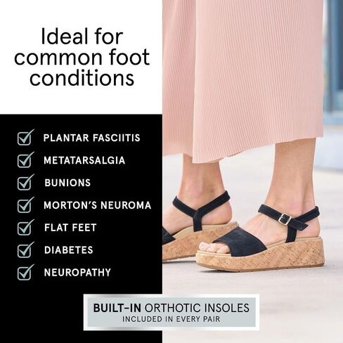 ABEO Solstice Buckle Sandals For Women | Arch Support Sandals Women's | Arch Support | Built-In Orthotic Insole in Saudi Arabia