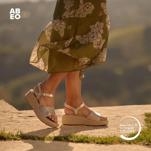ABEO Solstice Buckle Sandals For Women | Arch Support Sandals Women's | Arch Support | Built-In Orthotic Insole in Saudi Arabia