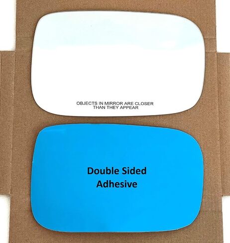 New Replacement Convex Mirror Glass with Full Size Adhesive for 2013-2018 Acura RDX Passenger Side View Right RH in Saudi Arabia