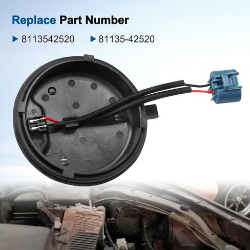 81135-42520 Headlight Bulb Cover Cap Compatible with Toyota RAV4 2013 2014 2015 2016 Back Headlamp Cover Replace # 8113542520 in Saudi Arabia