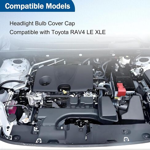 81135-42520 Headlight Bulb Cover Cap Compatible with Toyota RAV4 2013 2014 2015 2016 Back Headlamp Cover Replace # 8113542520 in Saudi Arabia