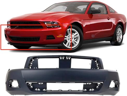 FITPARTS متوافق مع غطاء الوفير الأمامي Ford Mustang 2010-2012. جديد ، يستعد. يناسب النماذج الأساسية فقط FO1000652 AR3Z-17D957 AA in Kuwait
