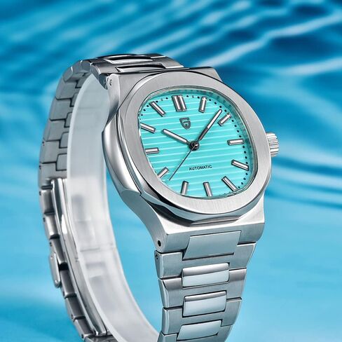 LACZ DENTON Pagani Design PD1728 Mens Automatic Watches Full Stainless Steel Waterproof 100M Watches for Men Men Mechanical Wristwatches in Kuwait