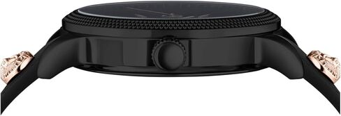 Versus Versace Reale Collection Luxury Mens Watch Timepieces with a Black Strap, Case and Dial in Saudi Arabia
