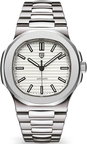 LACZ DENTON Pagani Design PD1728 Mens Automatic Watches Full Stainless Steel Waterproof 100M Watches for Men Men Mechanical Wristwatches in Kuwait