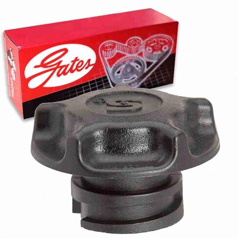 Gates Oil Filler Cap compatible with Cadillac SRX 2.8L 3.0L 3.6L 4.6L V6 V8 2004-2016 in Saudi Arabia