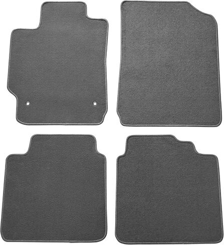 FREEMOTOR802® Nylon Car Floor Mats Carpets Liner, Fits 2007-2011 Toyota Camry, Factory Fitment Auto Interior Accessories Replacement Non-Slip, Gray 4PCS in Saudi Arabia