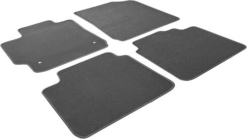 FREEMOTOR802® Nylon Car Floor Mats Carpets Liner, Fits 2007-2011 Toyota Camry, Factory Fitment Auto Interior Accessories Replacement Non-Slip, Gray 4PCS in Saudi Arabia