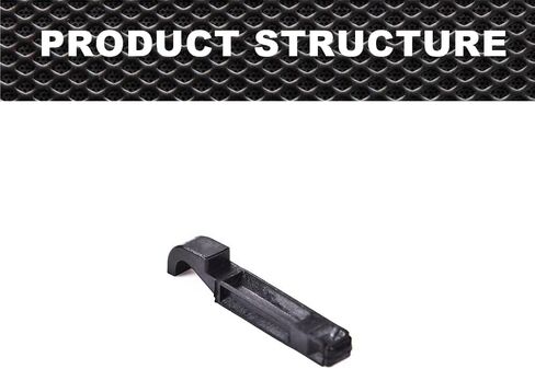 Sun Shade Hook Clip Kit متوافق مع Honda Odyssey 2005 2006 2007 2008 2009 2010 Diliding Door Black 4Pack 83715-SHJ-A21ZA in Saudi Arabia