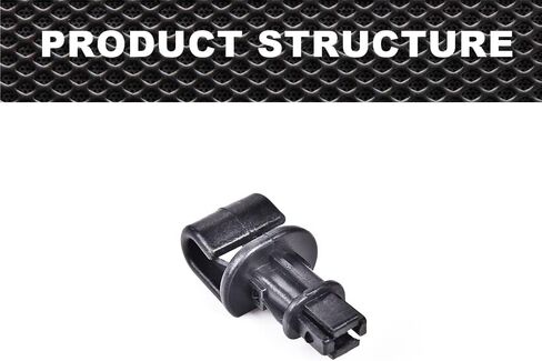 Sun Shade Hook Clip Kit متوافق مع Honda Odyssey 2005 2006 2007 2008 2009 2010 Diliding Door Black 4Pack 83715-SHJ-A21ZA in Saudi Arabia