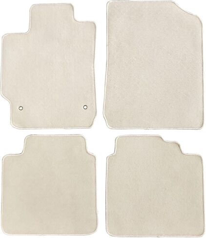 FREEMOTOR802® Nylon Car Floor Mats Carpets Liner, Fits 2007-2011 Toyota Camry, Factory Fitment Auto Interior Accessories Replacement Non-Slip, Gray 4PCS in Kuwait