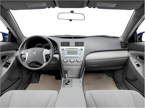 FREEMOTOR802® Nylon Car Floor Mats Carpets Liner, Fits 2007-2011 Toyota Camry, Factory Fitment Auto Interior Accessories Replacement Non-Slip, Gray 4PCS in Kuwait