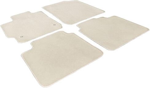 FREEMOTOR802® Nylon Car Floor Mats Carpets Liner, Fits 2007-2011 Toyota Camry, Factory Fitment Auto Interior Accessories Replacement Non-Slip, Gray 4PCS in Kuwait