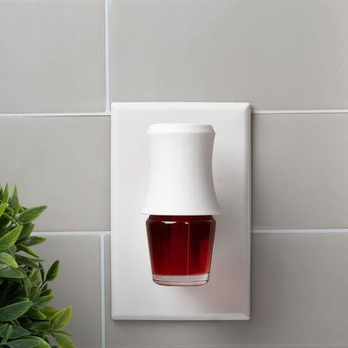 Scentsationals Plug -in Air Critfer Unit 2 Pack - Droivel Plug Plug Plugrance Doffuser for Lonct -Unding Home Pragrance ، متوافق مع عبوات Scentsationals - White in Saudi Arabia
