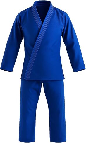 Kids Jiu Jitsu GI - BJJ onmorm for Boys & Girls (GI فقط ، حزام يباع بشكل منفصل) - karate gi القابل للتنفس in Kuwait