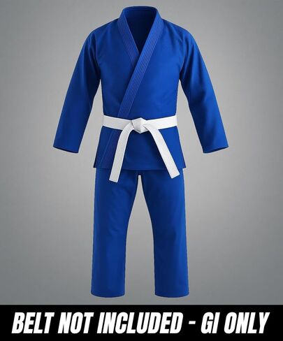 Kids Jiu Jitsu GI - BJJ onmorm for Boys & Girls (GI فقط ، حزام يباع بشكل منفصل) - karate gi القابل للتنفس in Kuwait