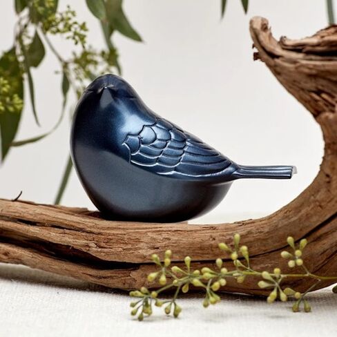 Songbird Keepsake Urn for Ashes - Light Blue in Saudi Arabia