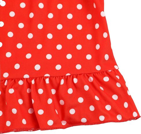 Toddler Girls Cotton Princess Dress Multi-Color Flutter Sleeve Summer Outfits 3-8Y in Saudi Arabia