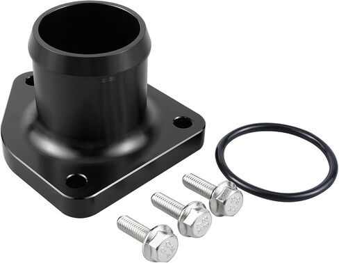Bevinsee 7.3L Powerstroke ترموستات ترموستات مجموعة متوافقة مع Ford F-250 F350 Super Duty 1999-2003 مع مسامير وملحقات ختم تسرب الختم الأسود الأسود in Kuwait
