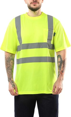 Kolossus High Visibility T Shirt Short Sleeve Reflective in Kuwait
