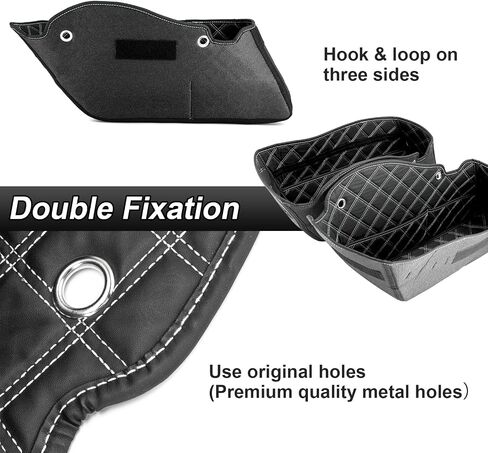 بطانات Wsays Saddlebag مع 4 جيوب جانبية متوافقة مع Harley Touring 2014-2023 Factory Saddlebag إدراج منظمي الخيوط الأحمر حقيبة غير مدببة ، أسود غير متماسك in Saudi Arabia