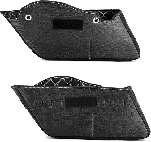 بطانات Wsays Saddlebag مع 4 جيوب جانبية متوافقة مع Harley Touring 2014-2023 Factory Saddlebag إدراج منظمي الخيوط الأحمر حقيبة غير مدببة ، أسود غير متماسك in Saudi Arabia