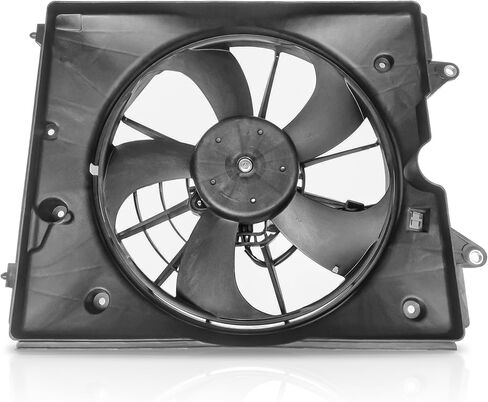 Partsflow Engine Cooling Fan Assembly Compatible with 2018-2023 Honda Odyssey V6 3.5L in Saudi Arabia