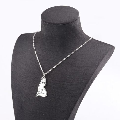 WUSUANED Slug Cat Necklace Game Inspired Jewelry Game Rain Lover Gift Slugcat Fan Gift Cat Lover Gift in Saudi Arabia