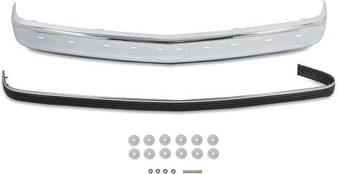 kuafu الأمامي الوفير ، شريط الوجه ، تقليم متوافق مع 1988-2000 Chevy Silverado GMC Sierra C/K 1500 2500 3500 Blazer Tahoe Suburban Yukon Pumper Strip W/صب ثقوب استبدال 15574111 155741133 in Saudi Arabia