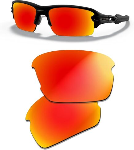 Polarized Replacement Lenses for Oakley Flak XS Youth Sunglasses OJ9005-2 Sets in Saudi Arabia