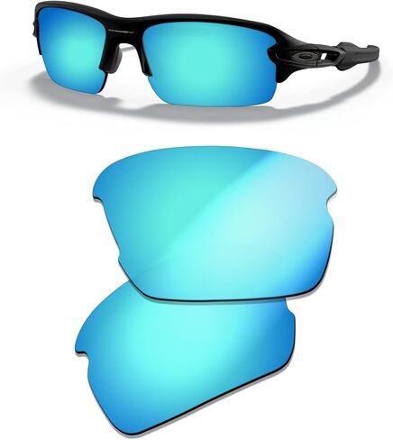 Polarized Replacement Lenses for Oakley Flak XS Youth Sunglasses OJ9005-2 Sets in Saudi Arabia