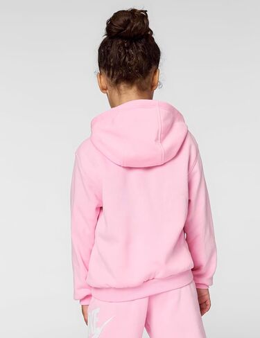Nike Boys Sportswear Club+ HBR Pullover Hoodie - Black/White - Kids Size 5 in Kuwait
