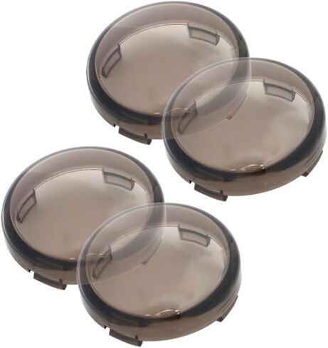 4 Pcs Smoke Turn Signal Lens Cover For Harley-Davidson Night Train EFI FXSTBI 2002-2006 in Saudi Arabia