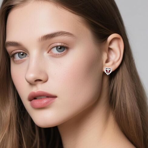 Caduceus Nurse Earrings 925 Sterling Silver Nurse Angel Wing Heart Earrings Nursing Graduation Jewelry Gifts for Women Doctor Medical Student in Kuwait