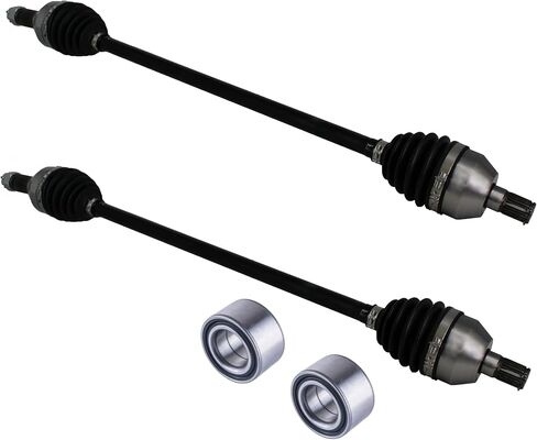 East Lake Axle front cv axles & wheel bearings set for Can Am Maverick X3 Turbo 72" Smart Lok 2018 2019 2020 2021 705402048 in Kuwait