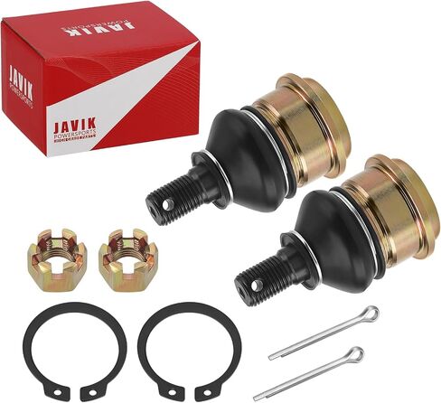 JAVIK 2 PCS Front Upper or Lower A-Arm Ball Joints Compatible with Yamaha 2007-2024 Grizzly 550 700 Kodiak 700 450 OEM# 3B4-23579-01-00 3B4-23579-00-00 in Saudi Arabia