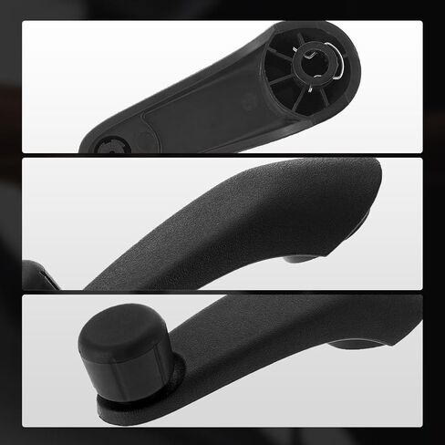 A-Premium 2Pcs Window Crank Handles Driver Passenger Compatible with Chevy, GMC, Saturn, Isuzu & Olds Vehicles - Express Savana 1500 2500 3500 4500, S10, Blazer, Jimmy, SC1, SC2, SL, SL1, SL2 & More in Saudi Arabia