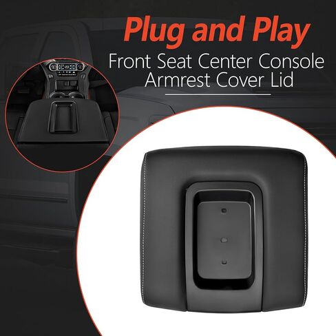 CULMKARI 22881398 Front Seat Center Console Armrest Cover Lid Fits for 2014-2019 Chevy Silverado Suburban Tahoe GMC Sierra Yukon XL in Saudi Arabia