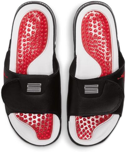 Jordan Hydro XI Retro Men's Slides (FN2452-006, Black/White-Gym Red) in Saudi Arabia