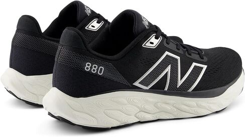 New Balance Men's M880B14 Running Shoe, Black/SEA Salt/Silver Metallic, 12.5 Narrow in Saudi Arabia
