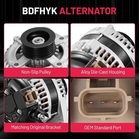 BDFHYK المولد المتوافق مع FORD E-350 Super Duty/F-350 Super Duty/F-450 Super Duty/F-550 Super Duty/F-250 Super Duty/E-350 Club Wagon/E-450 Super Duty/Strip in Saudi Arabia